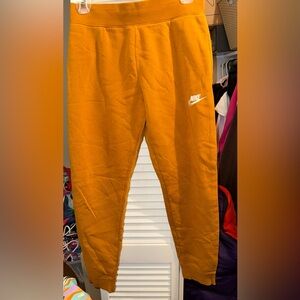 Nike Kids' Mustard Yellow Joggers